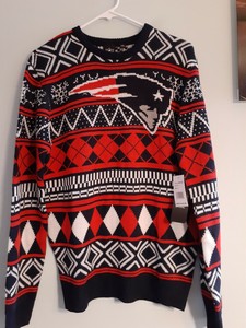 ugly christmas sweater patriots