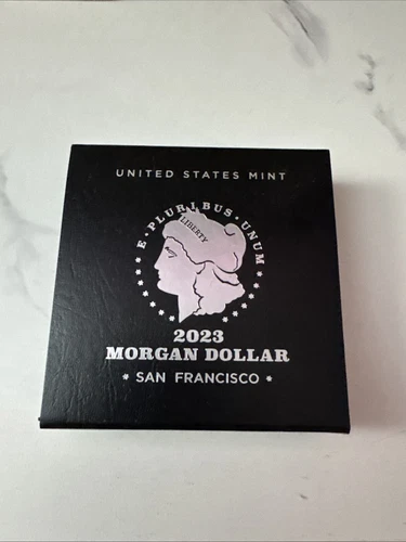 2023 $1 Proof Silver Morgan Dollar - San Francisco - Silver Coin in OGP
