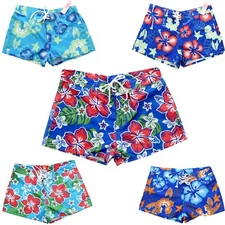 Surf Queen Board Shorts Juniors Unlined Cinch Lace Fly Swim Short Junior Sizing