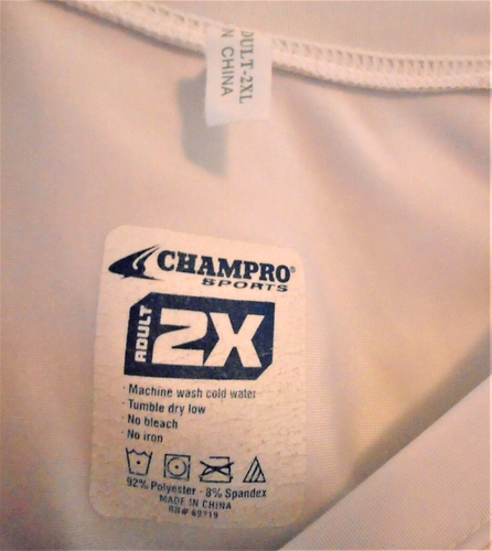 Champro Sports Dri-Gear Compression Padded Shirt Football Padding Size 2XL - Picture 2 of 9