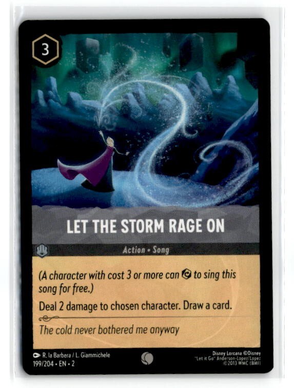 Disney Lorcana - Let the Storm Rage on 199/204 - Rise of the Floodborn NM