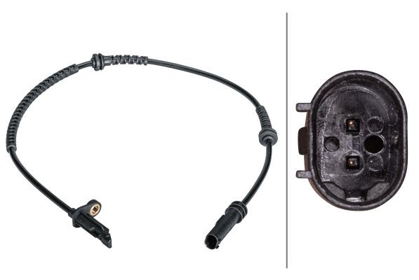 Sensor Raddrehzahl Vorne Hella 6PU 012 679 511 FÜR Mini Raddrehzahlsensor-image