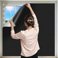 100 Blackout Curtains for Bedroom Portable Window Blinds Cover Adhesive Thermal