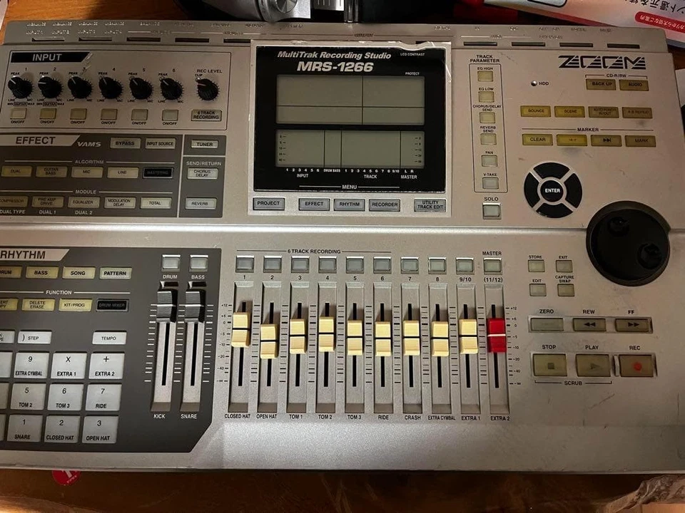 Zoom MRS-1266 MultiTrack Recorder Recording Studio with Power Adapter - Image 4 of 4