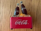 Vintage Coca-Cola Light Up Bottles on Ice Decor 8 x 5 Collectible