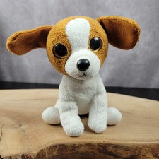 Ty Banjo Beanie Baby Beagle Puppy Dog Plush Stuffed Animal 2014 6  No Heart Tag