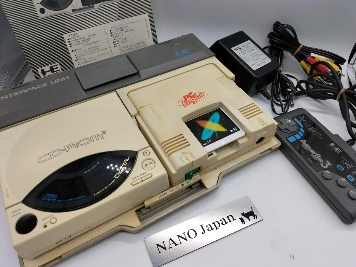 TurboGrafx-16 (PC Engine) NTSC-J (Japan) Home Console Video Game
