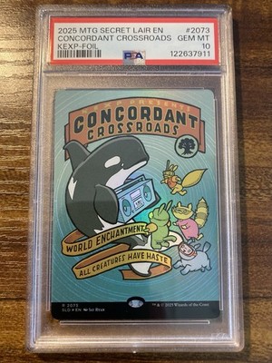 MTG✨CONCORDANT CROSSROADS Full Poster Art FOIL✨SLD KEXP You Are