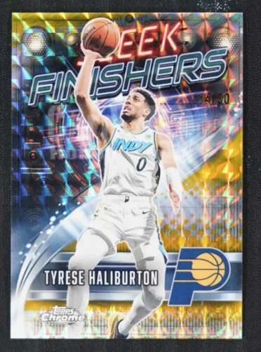 2025 Topps Chrome Tyrese Haliburton Base (RAW)