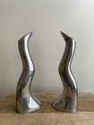 Ikea Anatomi/Anne Efverlund Zigzag Candleholders: Mcm Swedish Candlestick
