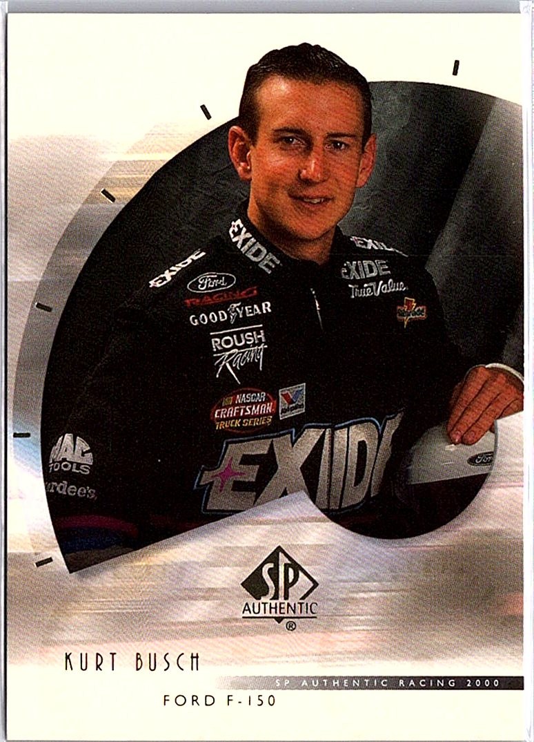 2000 SP Authentic #40 Kurt Busch