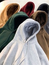 Men's Hooded Sweater, Double Padded Top, Sports Jacket Hoodie, Spring Autumn