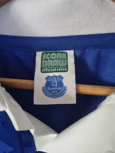 Everton 1992 Retro Fußball Trikot 100% POLYESTER Herren - Bild 5 von 11