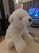 Keeleco Plush Polar Bear Sitting 18 Cms