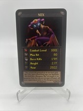 Top Trumps Limited Edition OSRS Old School Runescape - Nex Boss Card