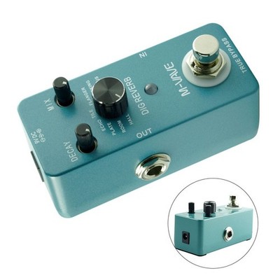 High Performance Digital Analog Reverb Pedal 9 Reverb Modi Dynamic Response