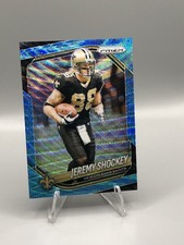 2025 Panini Prizm Jeremy Shockey Blue Wave Prizms /230 Saints DD5