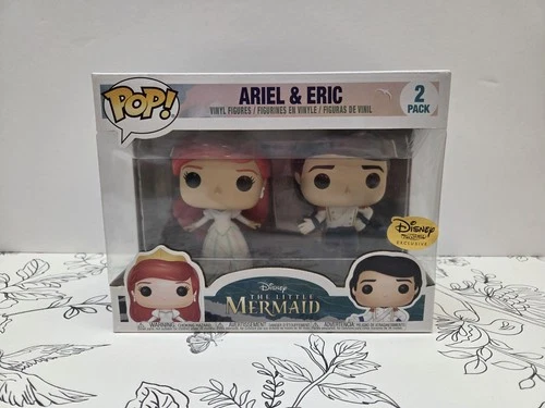 Funko Pop! Vinyl Disney Treasures Exclusive 2 Pack Ariel & Eric