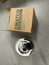 Watco NuFit Push Pull Drain Closure Universal Fit Silicone Chrome 48750-PP-CP