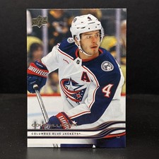 2025-26 Upper Deck Series 1 Base #47 Cole Sillinger - Columbus Blue Jackets