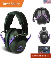 Pro Low-Profile Earmuffs - Unisex Lightweight Noise Reduction 22 dB Safety Gear