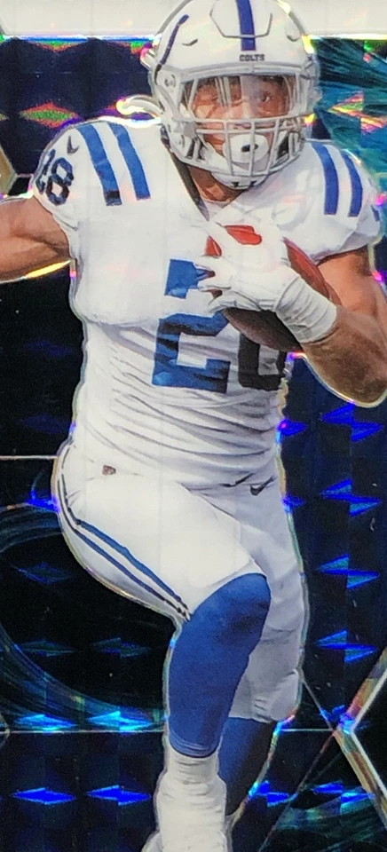 Mosaic Jonathan Taylor 2020 “debut en la NFL” Genesis Prizm SSP Case Hit RC #276 ¡9,5!! Foto 4 de 4