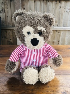 Little Charley Bear Plüsch Teddy rot gestreift Pyjama Vivid 2012 2+
