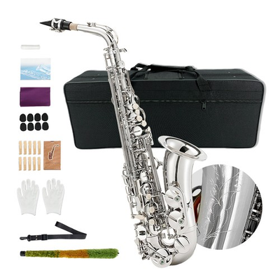 #ad Eb Alto Sax Complete Set Beginner Pro Package w Accessories $225.00