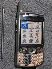 Vintage Palm Treo 650 - Gray and Silver Rare 2004 Smartphone w/ Pen