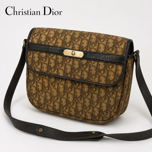 Christian Dior Trotter Pattern Shoulder Bag 09506562