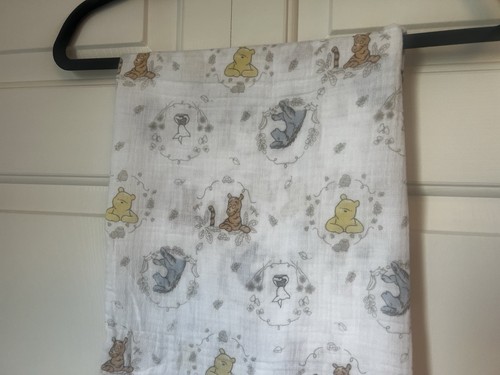 Aden + Anais Disney Winnie The Pooh 100% Cotton Muslin Swaddle 4-pack NWOT - Picture 2 of 10