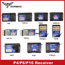 DUMBORC 2.4G Receiver P6F P6FG P6DC P6DCG P4FM P6FP for X4 X5 X6 X6P Transmitter