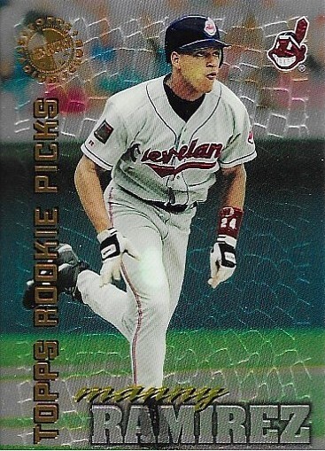 1995 Stadium Club #46 Manny Ramirez  Cleveland Indians