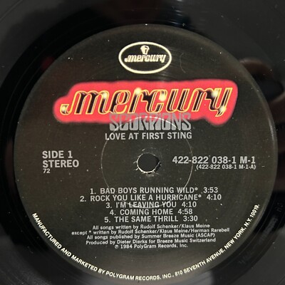 Scorpions First Sting ホワイトレコード Scorpions First Sting ホワイトレコード Scorpions – First