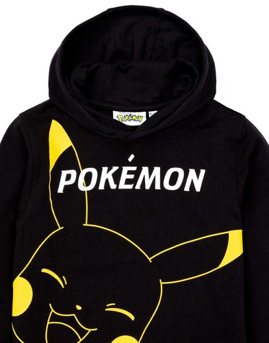 Pokemon Baby Boy Cool Pikachu Hoodie 4-14 Years Old