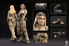 VERYCOOL VCF-2037B Jenner Military Female Soldier Action Figure 1/6 IN STOCK！
