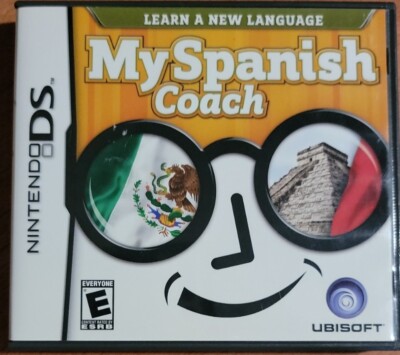 My Spanish Coach for Nintendo DS Learn A New Language w/ Manual and Insert
