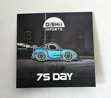 Leen Customs:  Oishii Imports 7S Day Mazda RX7 Limited Edition Pin #51/77