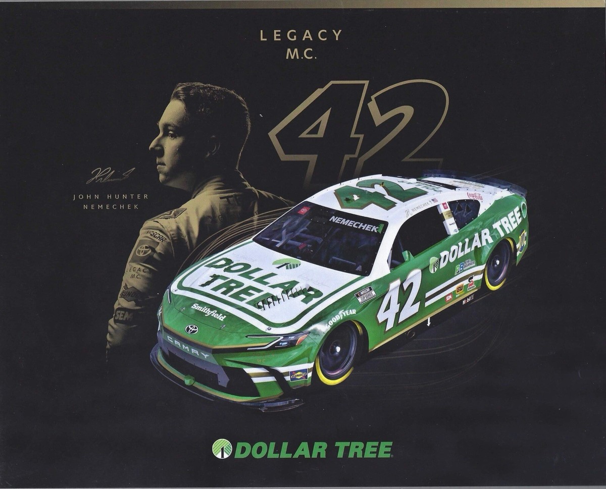 2024 JOHN HUNTER NEMECHEK #42 NASCAR CUP SERIES 