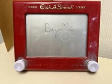 Etch A Sketch Magic Screen 2016  Classic Spin Master WORKING 9/24/24 M.