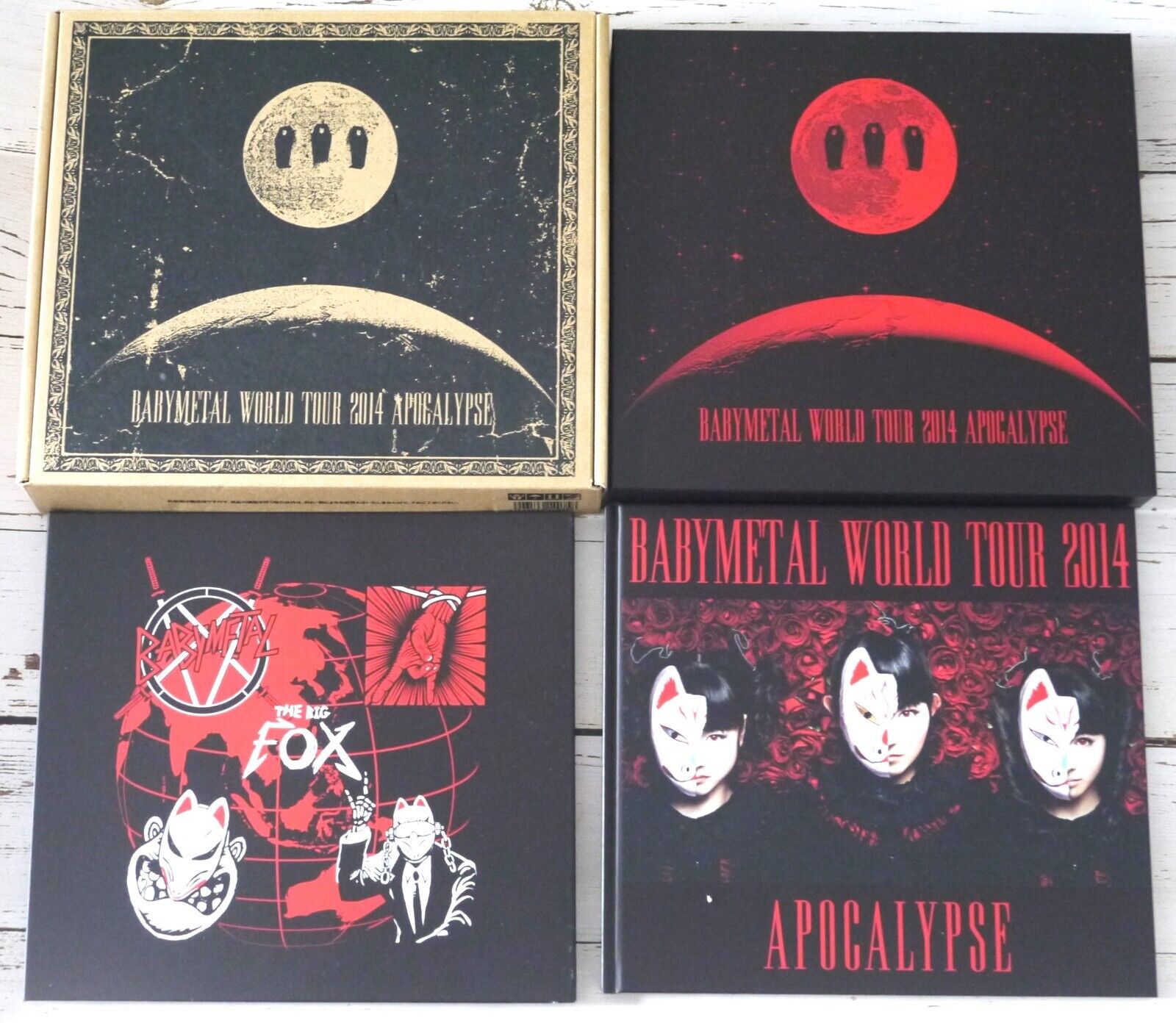 BABYMETAL WORLD TOUR 2014 APOCALYPSE 2 Blu-ray+4CD THE ONE LIMITED