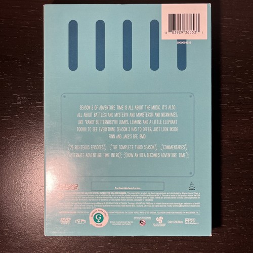 Cartoon Network: Adventure Time the Complete Third Season - DVD - Picture 2 of 6