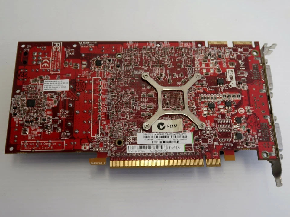 ATI Radeon HD 4770 512MB GDDR5, 128 BIT, 2 X DVI, TV, Sapphire 21149-00, WORKING - Image 4 of 4