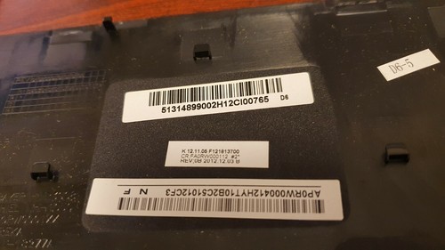 Core i7 Samsung 350E NP350E7C 17.3" Palmrest Touchpad Chassis Case Cover 1129 - Picture 3 of 3