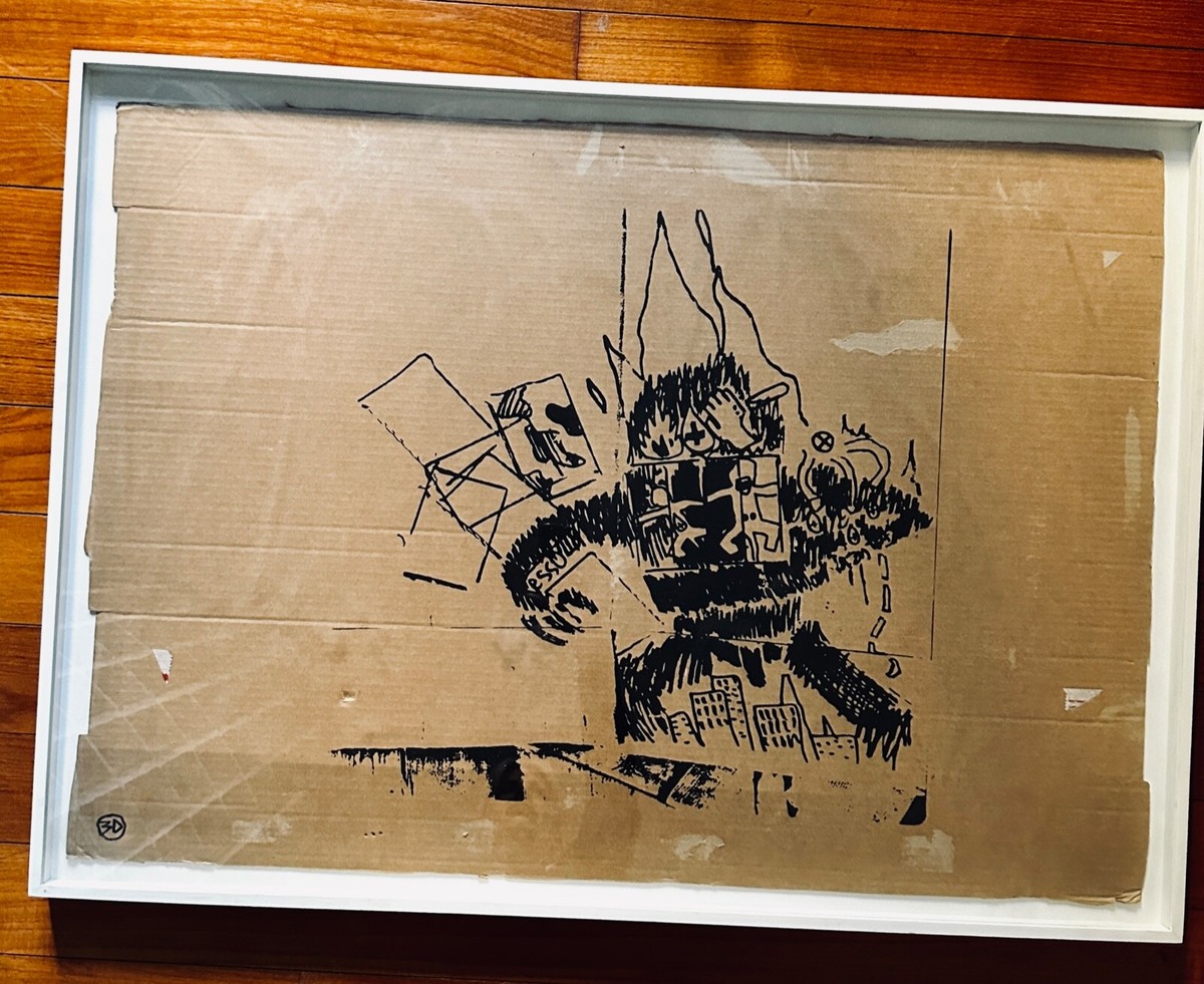 3Dロバート・デル・ナジャ Massive Attack シルクスクリーン マッシヴ・アタックの3Dが寄付目的としたシルクスクリーン作品を発表