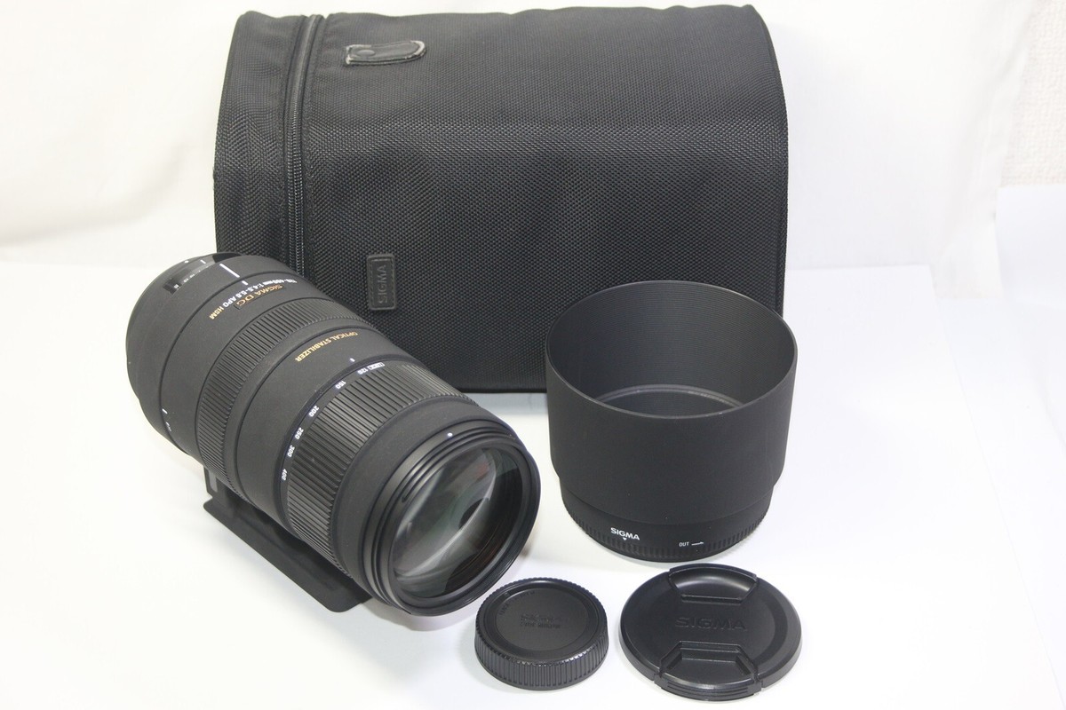 AS IS Sigma APO 120-400mm F/4.5-5.6 DG OS HSM Zoom Lens for