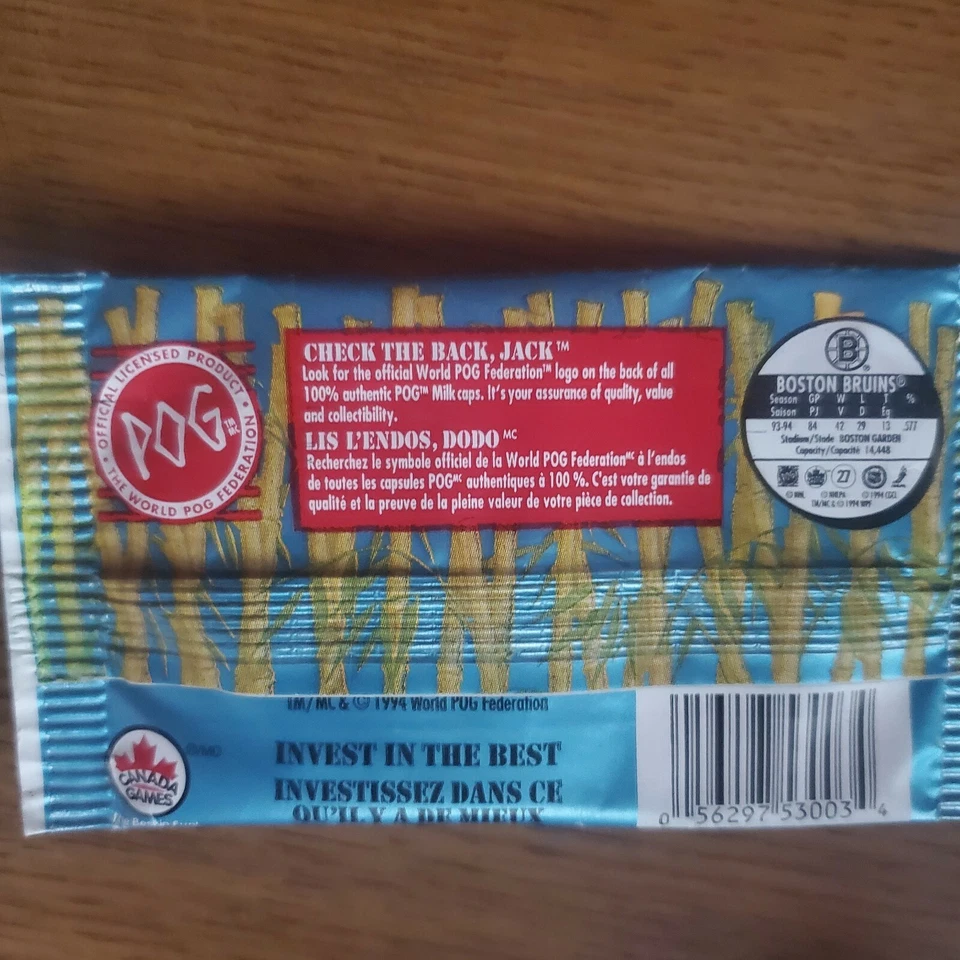 New Old Stock. NHL POGS, Sealed - Image 2 of 4