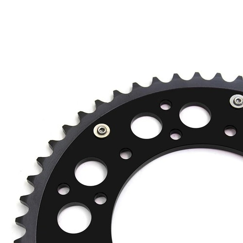 KKE 51T Rear Hybrid Sprocket Fit Honda CR125R CR250R CRF450R CRF250R 250X Black - Picture 4 of 12