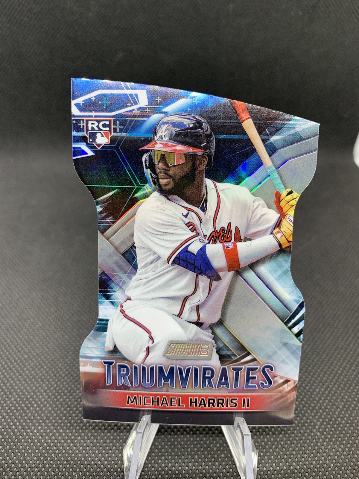 2023 Topps Stadium Club - Triumvirates Michael Harris II #T-18 (RC)
