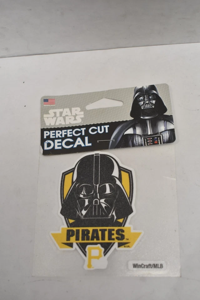 Lote de 6 calcomanías automáticas WinCraft Disney Pittsburgh Pirates Darth Vader 30165115 Foto 2 de 4